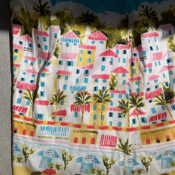 Talbots Santorini Print Skirt NWT Size 4 - Picture 9 of 16